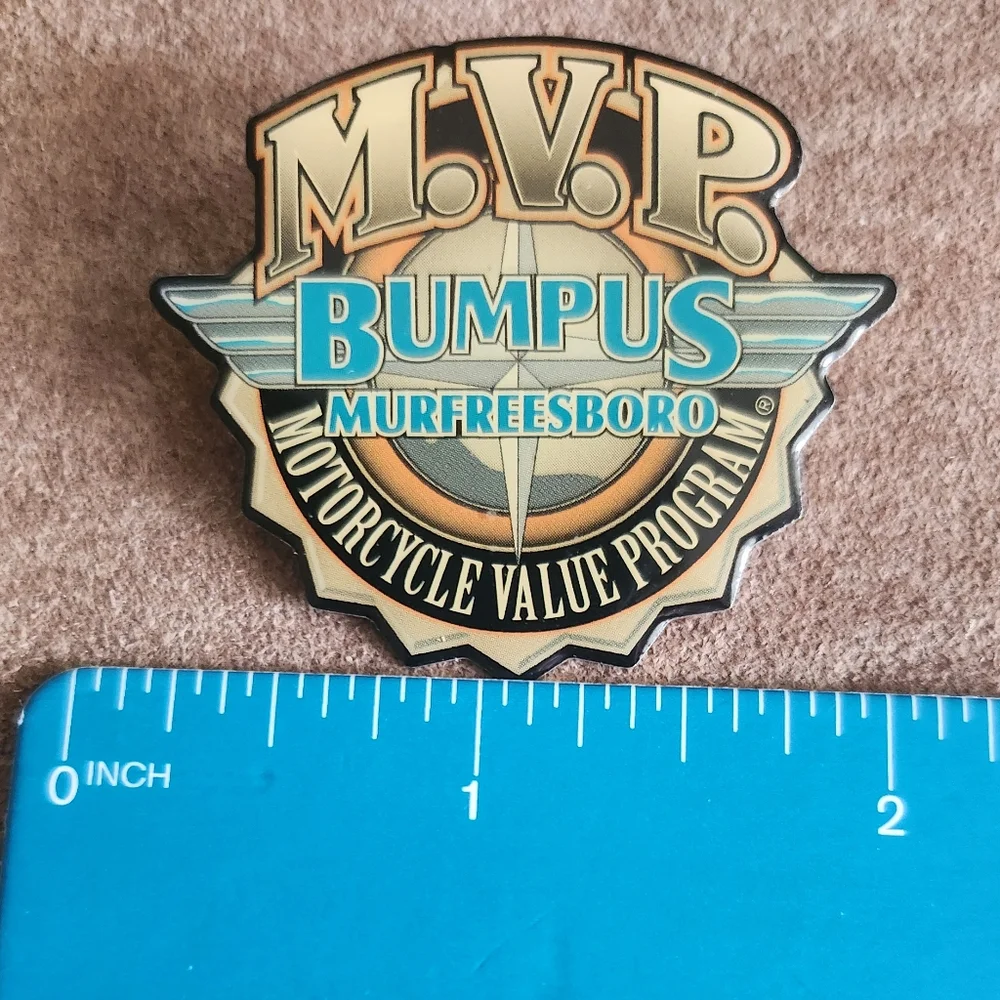 Harley Davidson Pin Motorcycle Value Program BUMPUS Murfreesboro